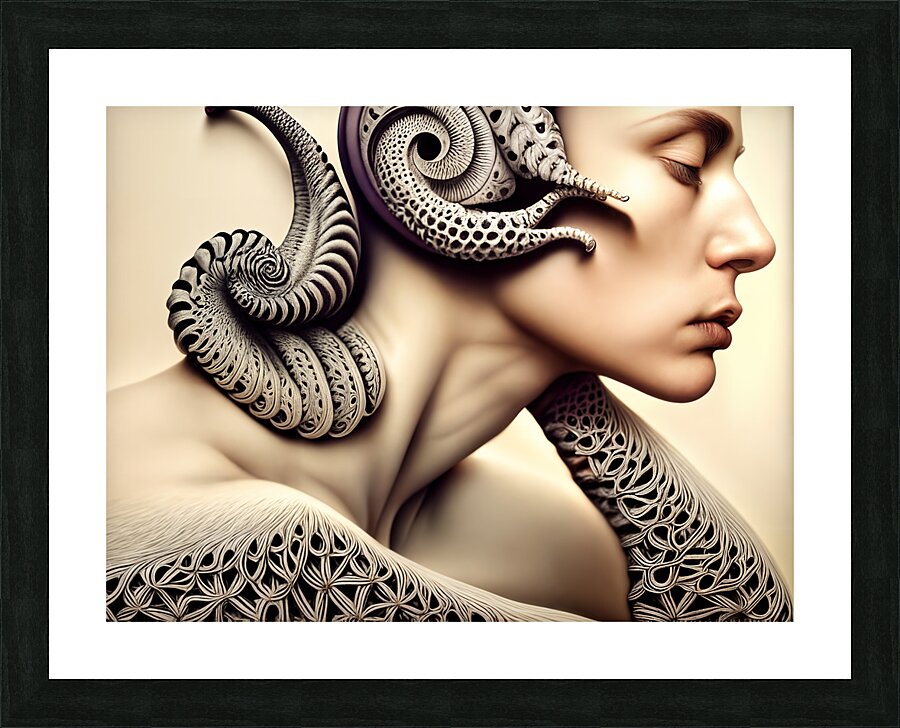  Spiral Forms  Picture Frame print