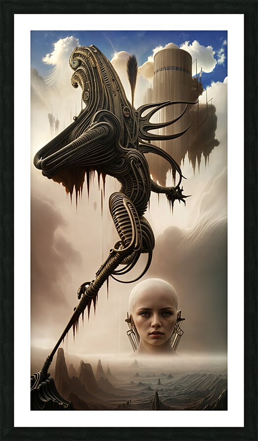 Ancient Forces  Picture Frame print