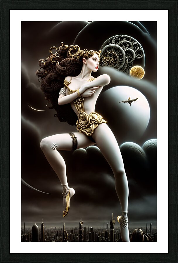  Cosmic Twilight  Picture Frame print
