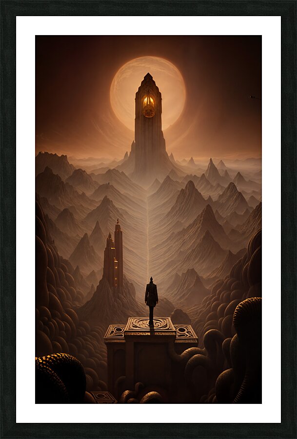  Palpable Stillness  Picture Frame print
