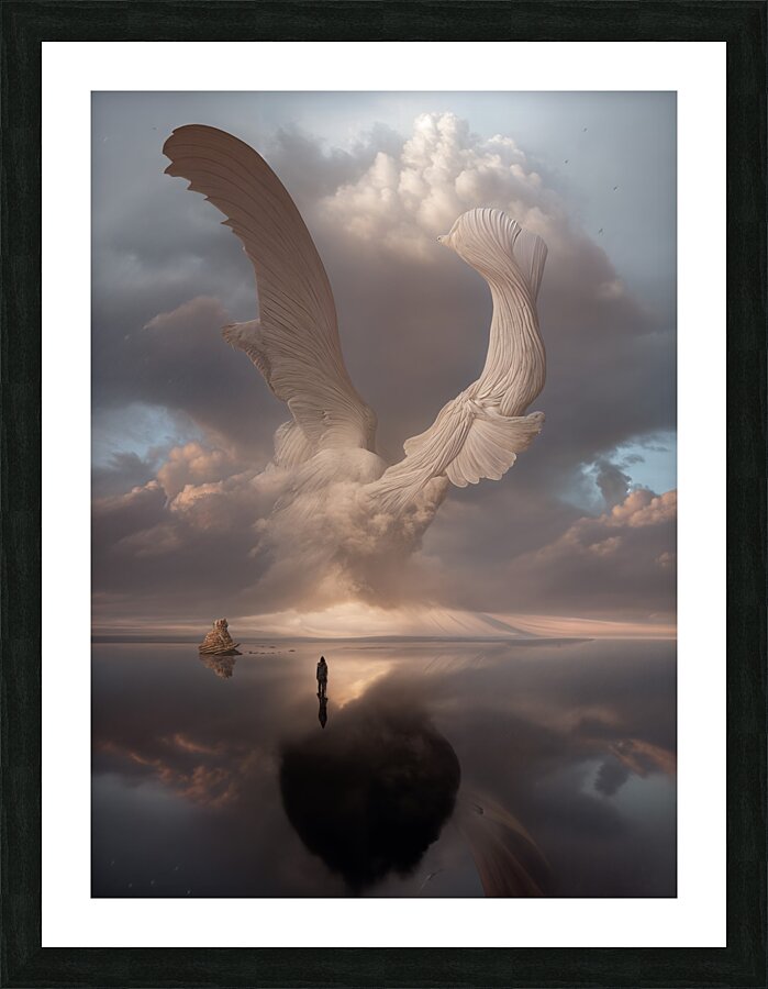  Embrace the Unknown  Picture Frame print