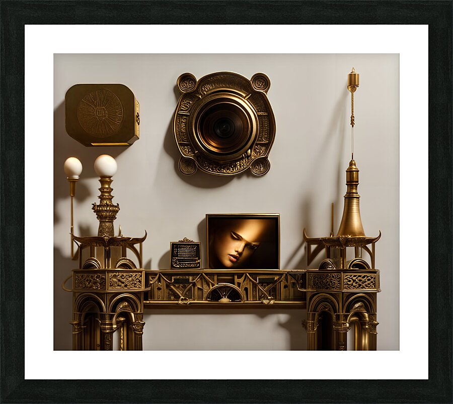  Intricate Arrangement  Picture Frame print