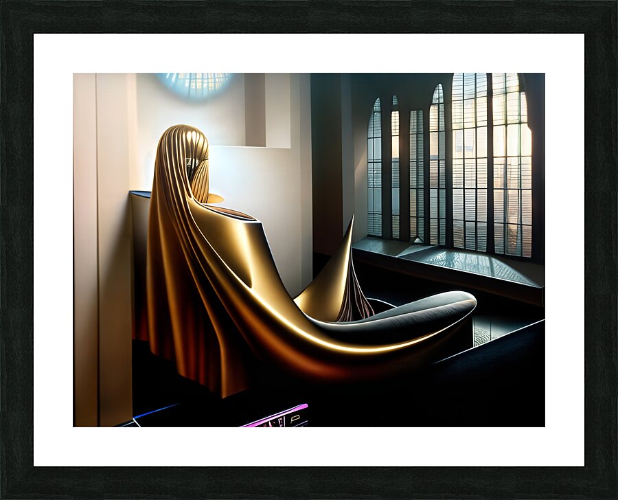  Gilded Cocoon  Picture Frame print