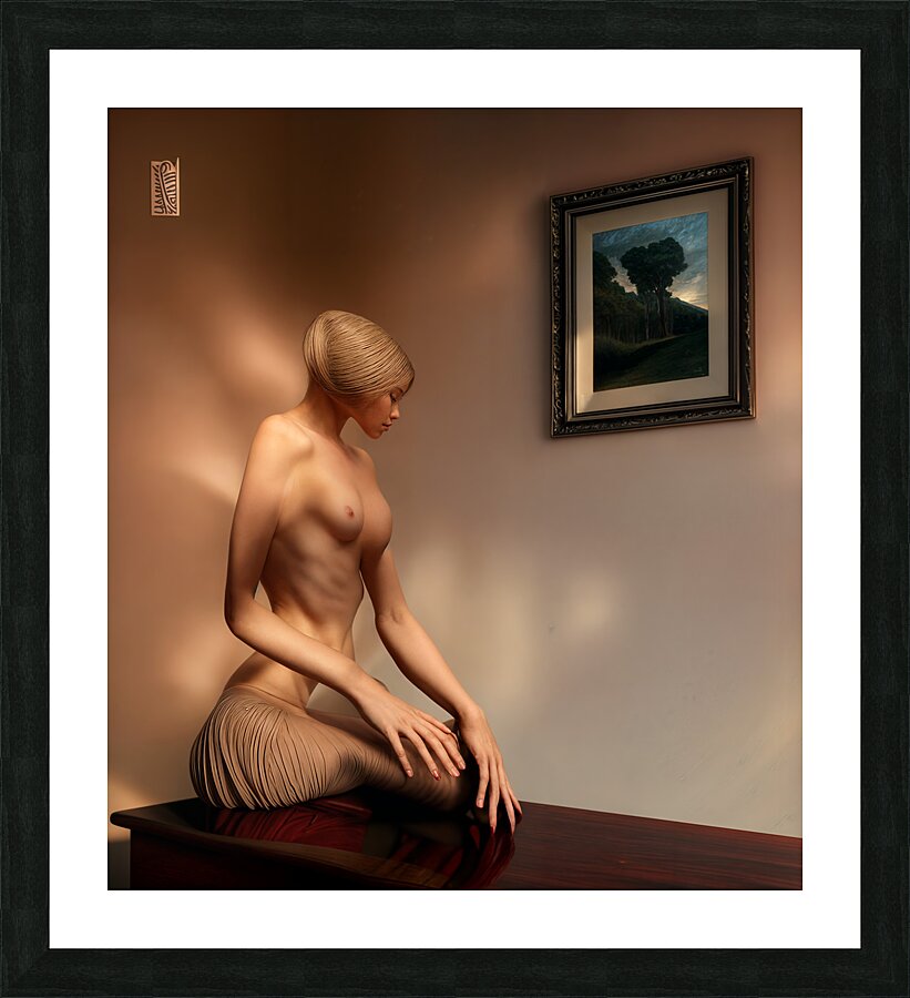 Quiet Contemplation  Picture Frame print