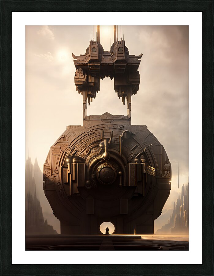  Central Void   Picture Frame print