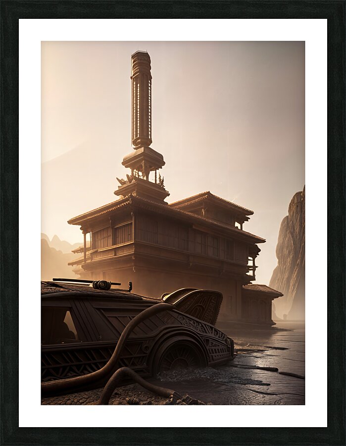  Forgotten Civilization  Picture Frame print