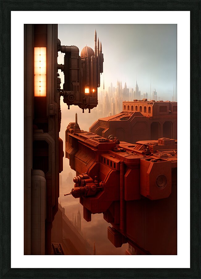  Vantage Point  Picture Frame print