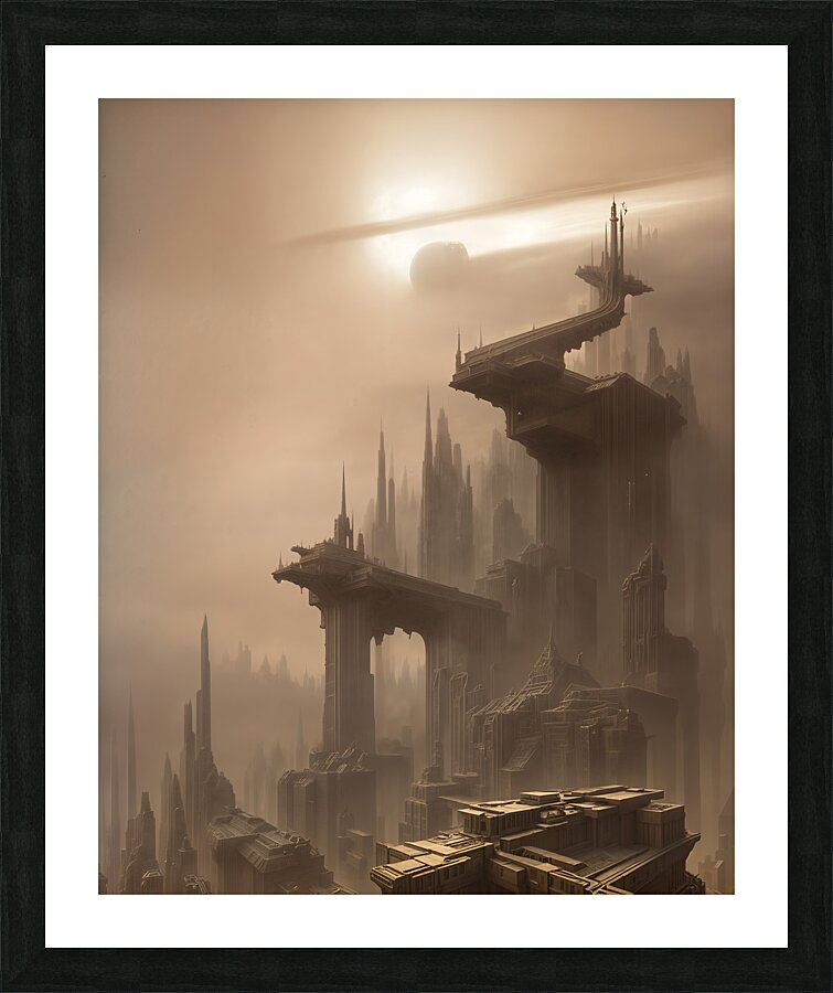  Elevated Walkways  Picture Frame print
