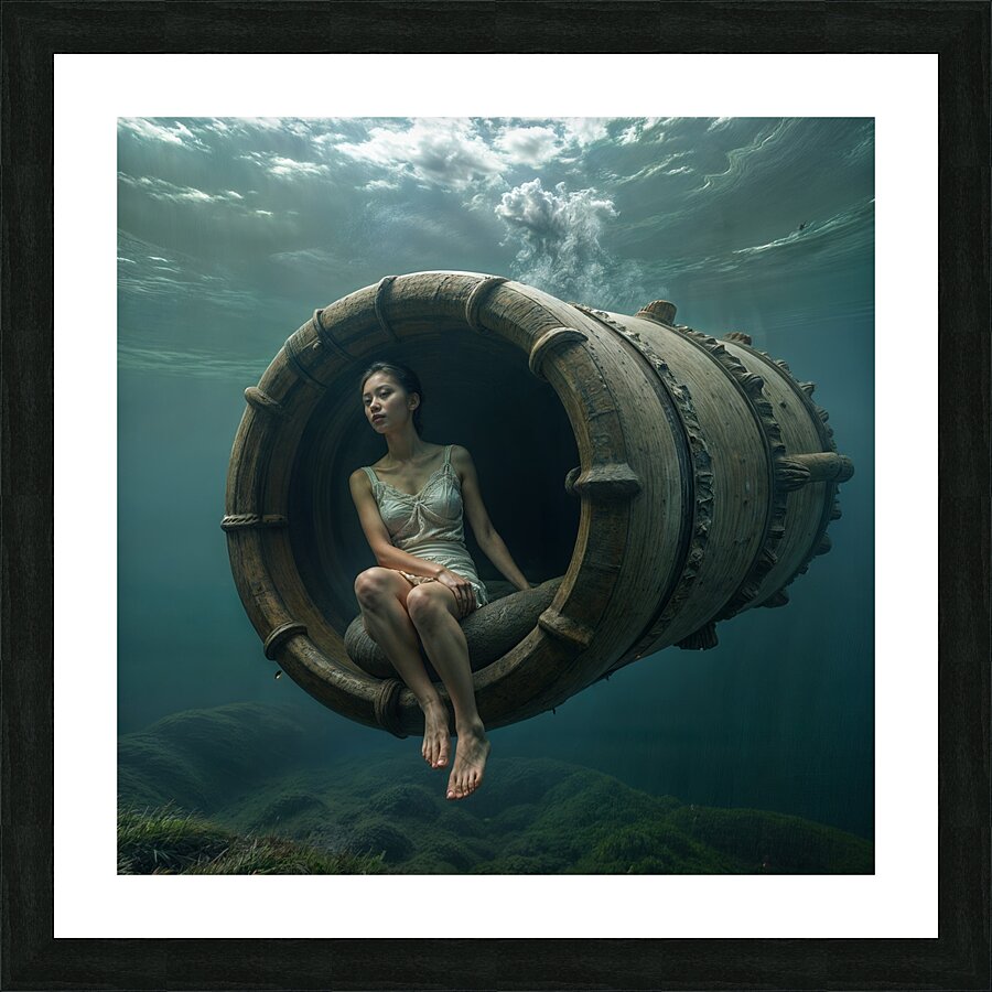  Forgotten Adventure  Picture Frame print