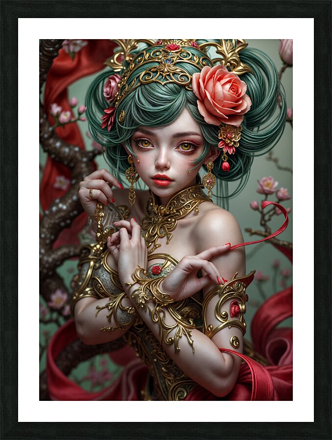 Fair and Flawless  Picture Frame print