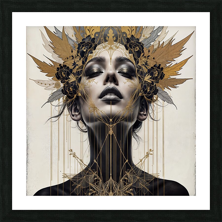  Androgynous Beauty  Picture Frame print