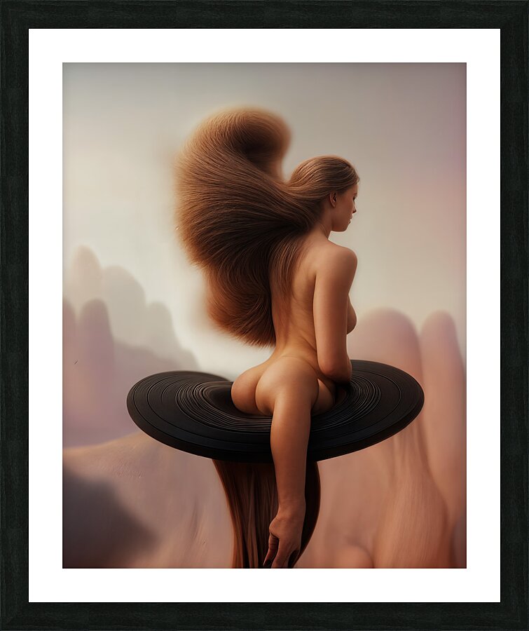 Graceful Form  Picture Frame print