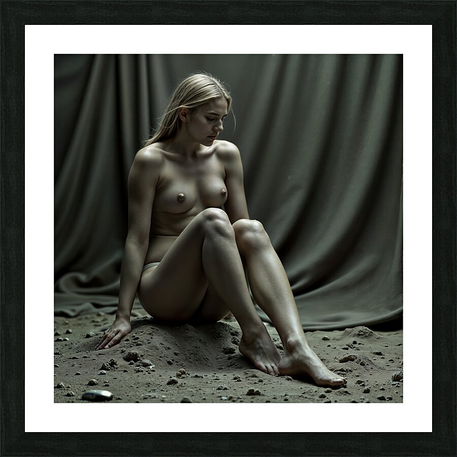 Quiet Sorrow  Picture Frame print