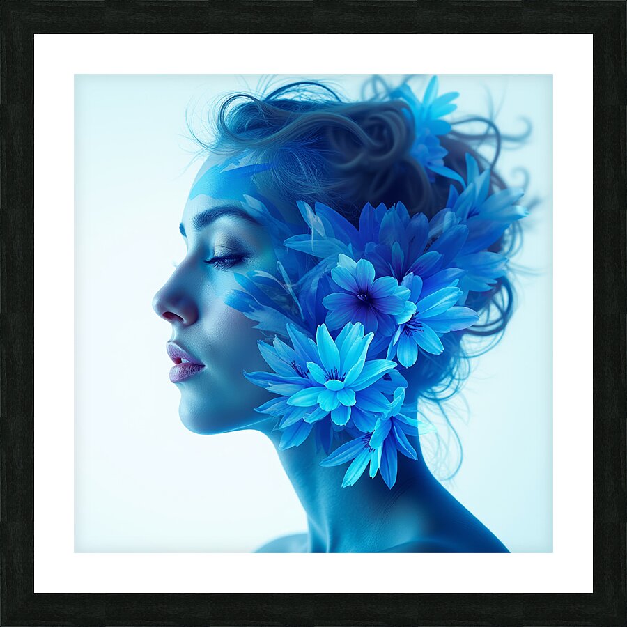Captivating Embodiment  Picture Frame print
