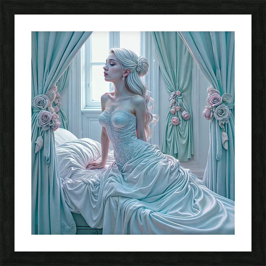  Lavish Bed  Picture Frame print