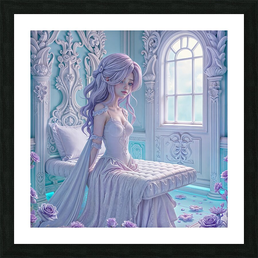 Poignant Silence  Picture Frame print