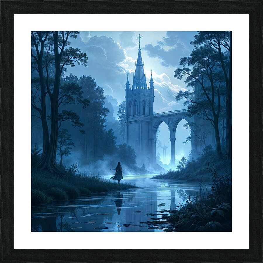  Mystical Landscape  Picture Frame print