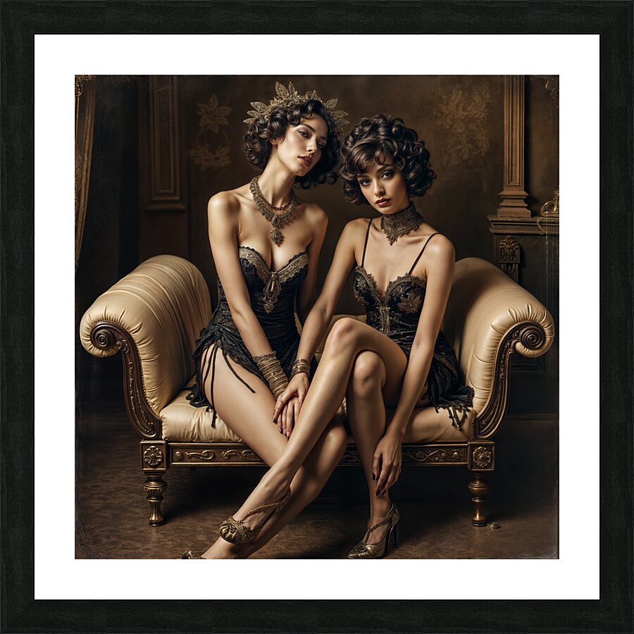  Cabaret Style  Picture Frame print