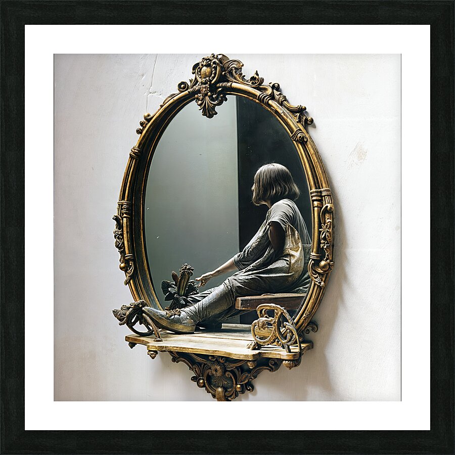 Between Realms  Picture Frame print