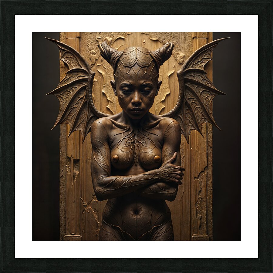 Bat Like Wings  Picture Frame print