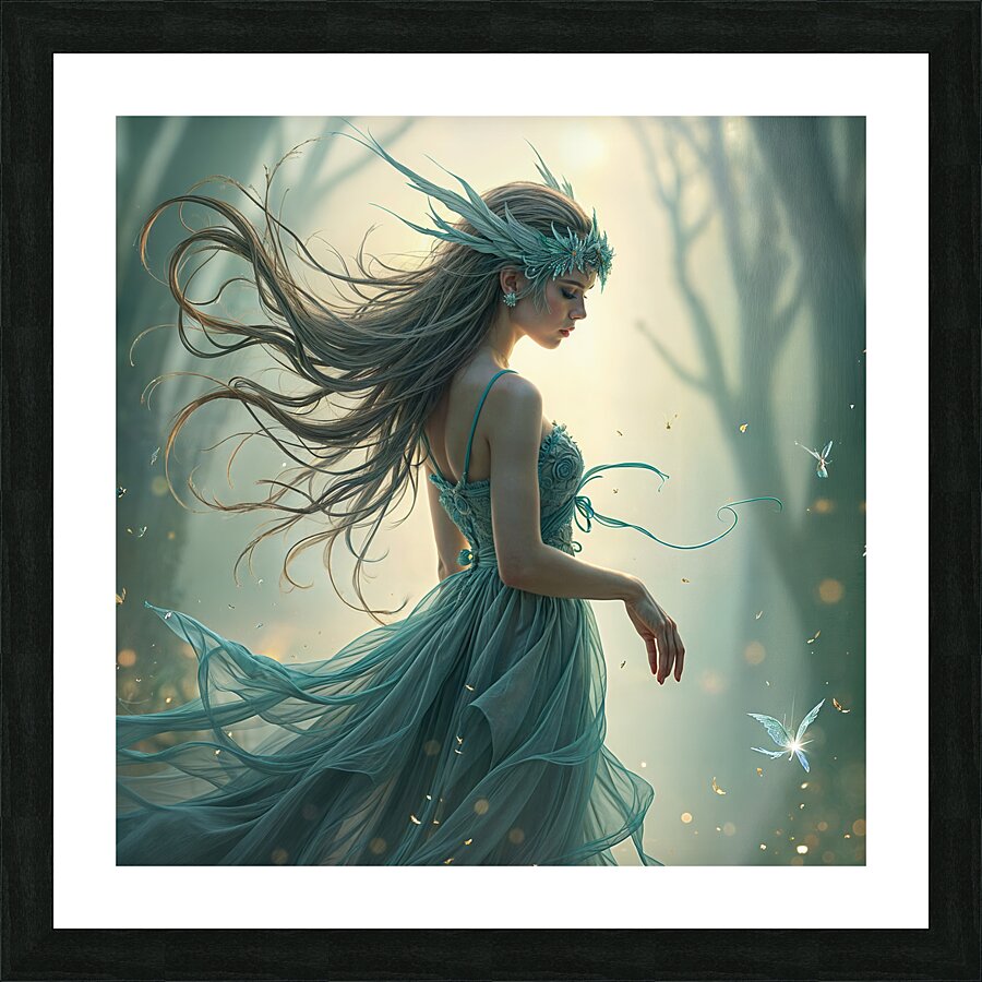 Tender and Powerful  Picture Frame print