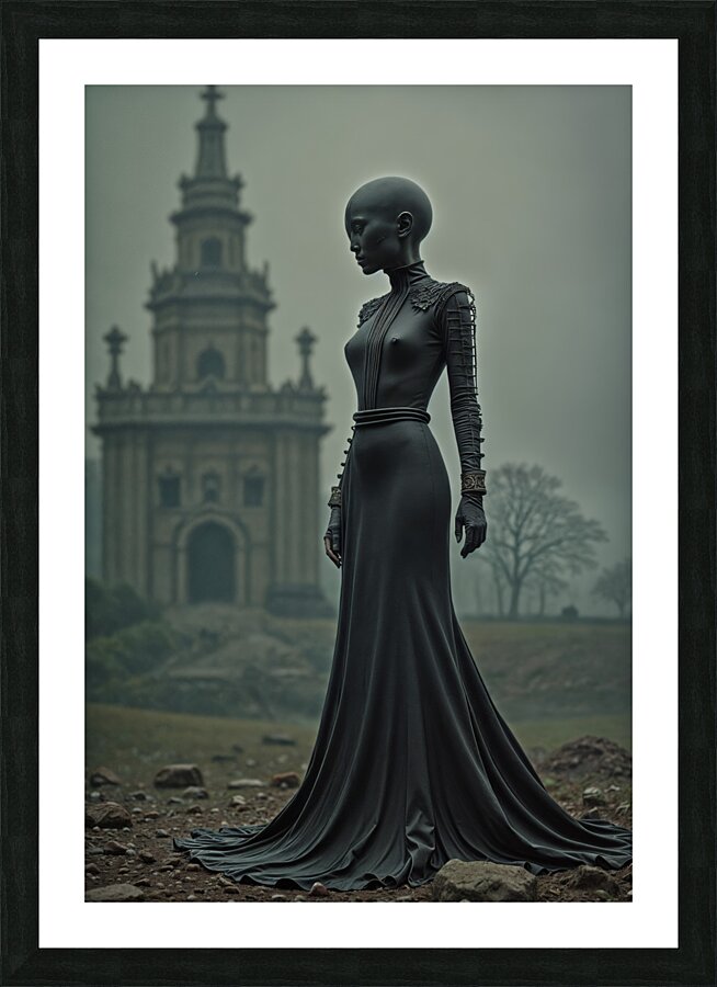  Forgotten Queen  Picture Frame print