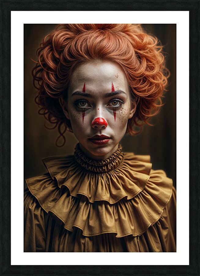 Hidden Sorrow  Picture Frame print