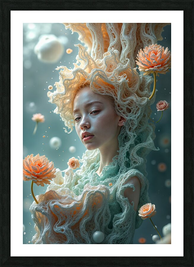  Deep Within The Depths  Picture Frame print