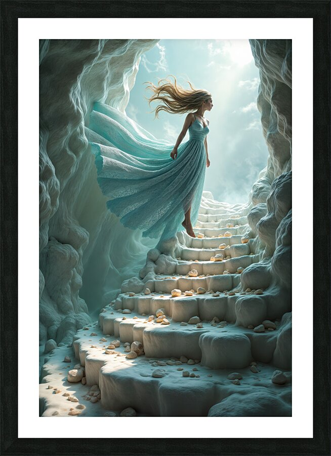  A Tranquil Luminescence  Picture Frame print