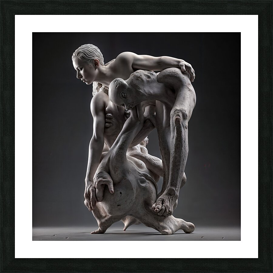 Unusual and Dynamic  Picture Frame print