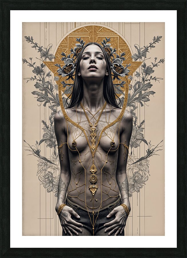 Form and Contour  Picture Frame print