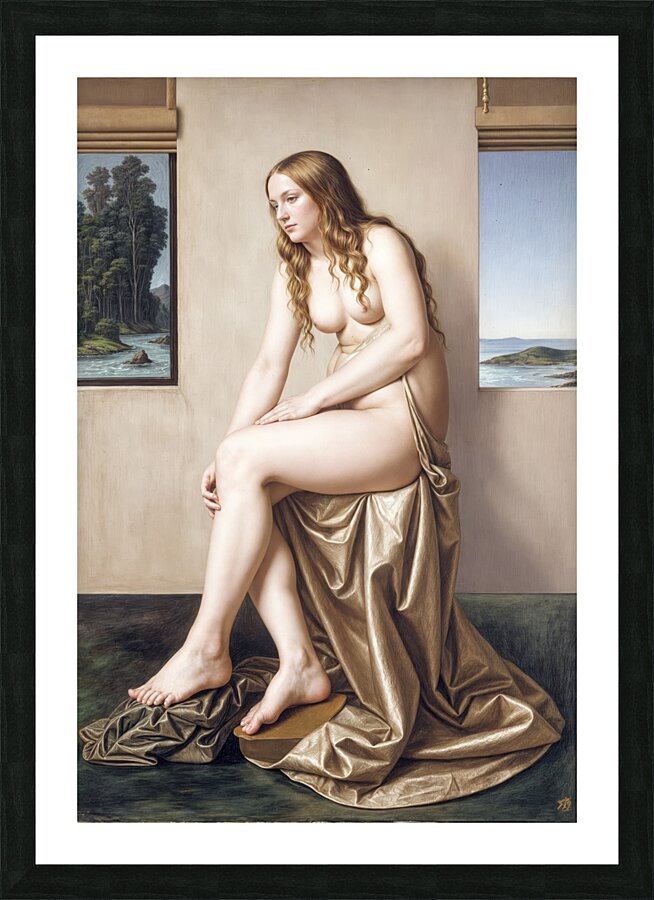 Wistful Mood  Picture Frame print