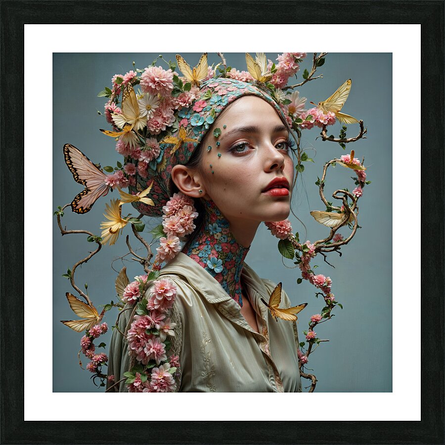  Blooming Life  Picture Frame print