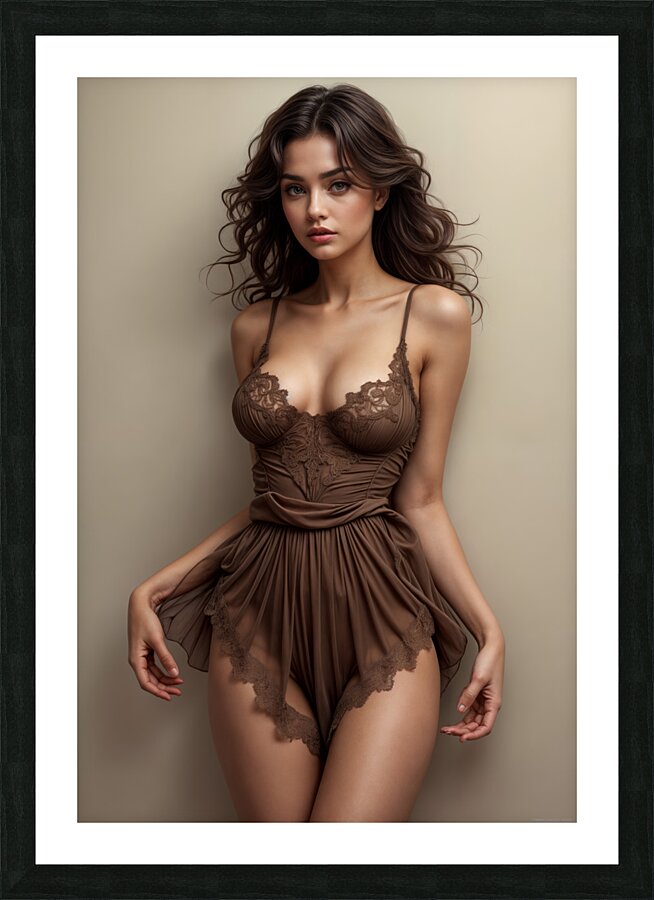 Alluring Composure  Picture Frame print