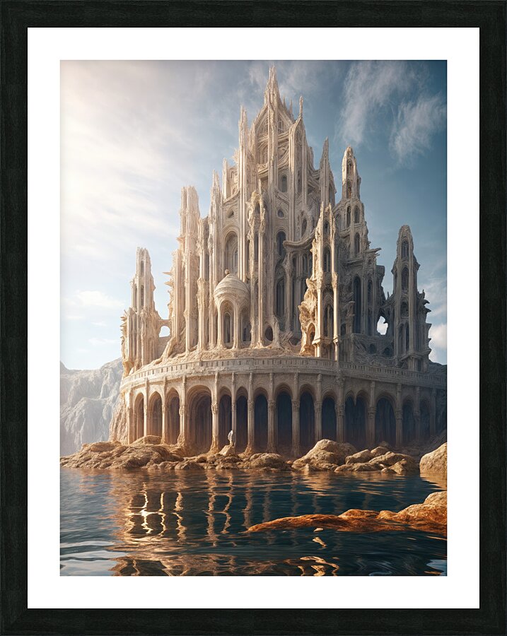  Ruined Castle  Picture Frame print