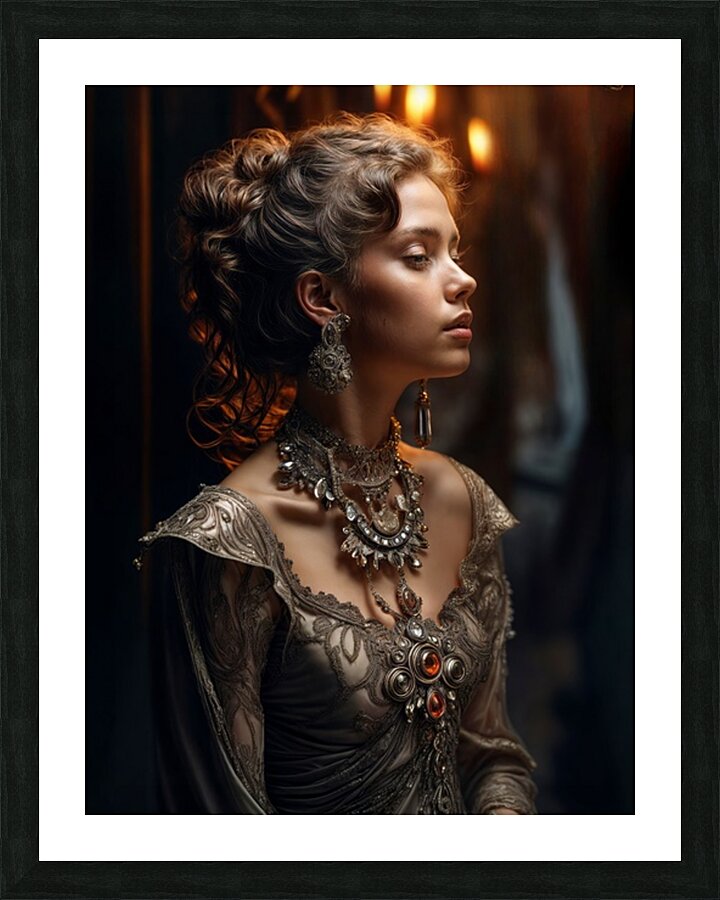 Somewhat Wistful  Picture Frame print