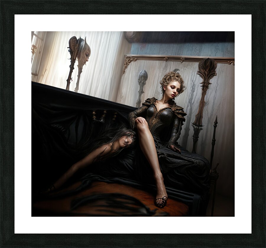 Haughty Expression  Picture Frame print