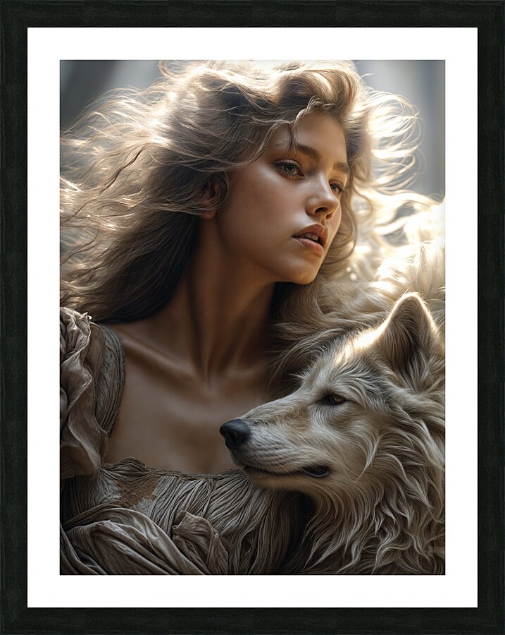 Animal Instinct  Picture Frame print