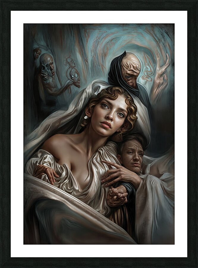  Hidden Fears  Picture Frame print