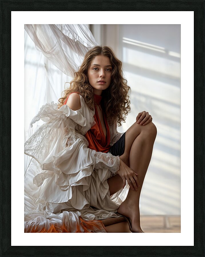 Cocoon of Softness  Picture Frame print