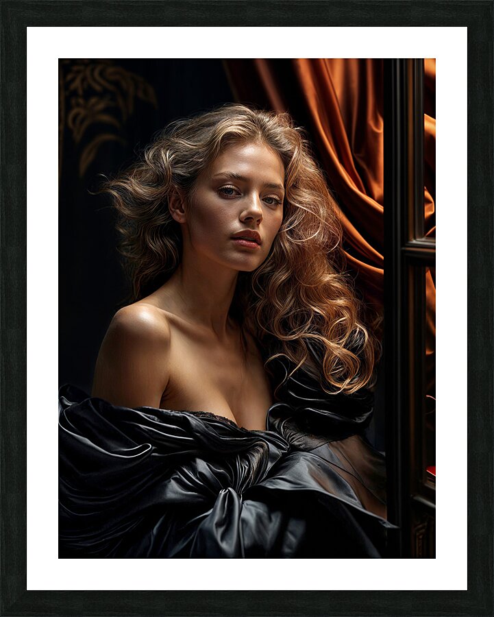 Silent Conversation Picture Frame print