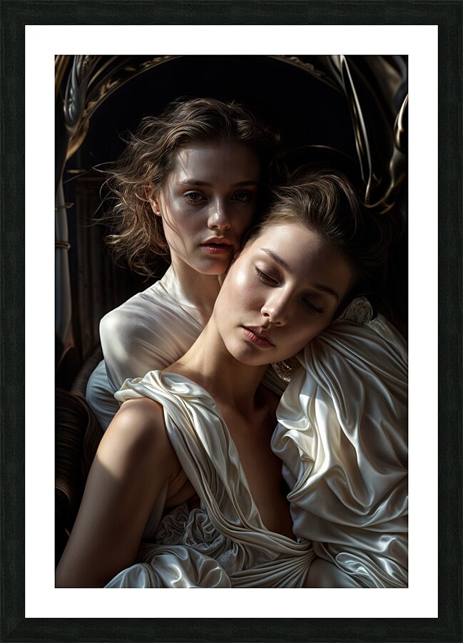 Smooth Contours  Picture Frame print