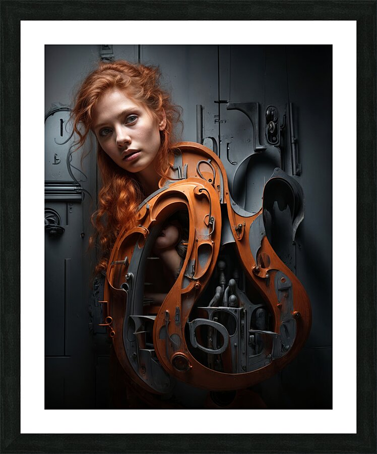  Surreal and Emotionally  Picture Frame print