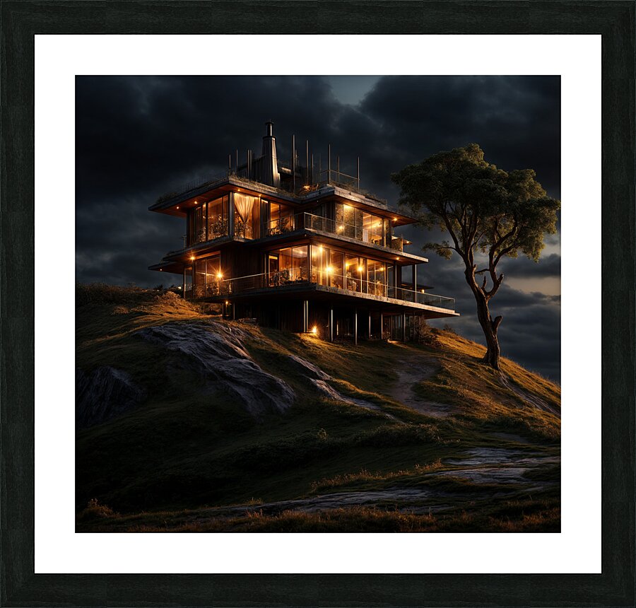  Solitude and Peace  Picture Frame print