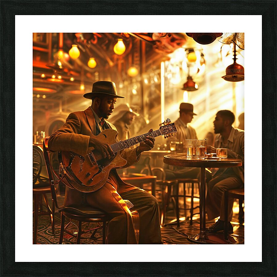 Drinks and Conversation  Picture Frame print