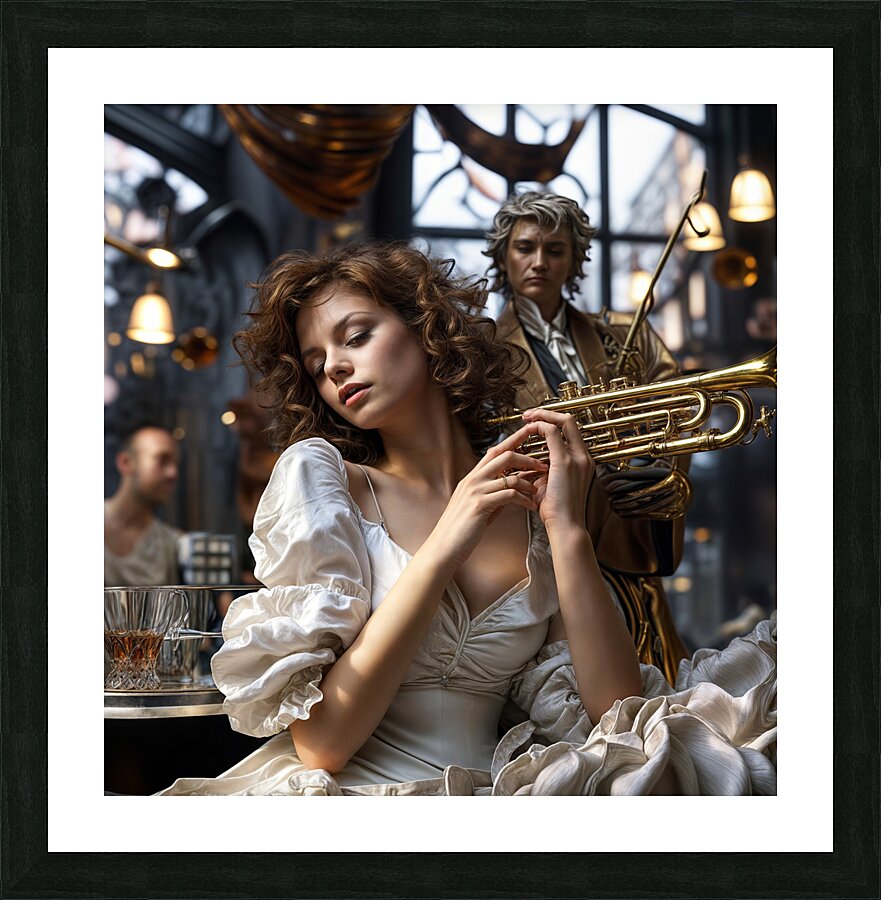 Graceful Carriage  Picture Frame print