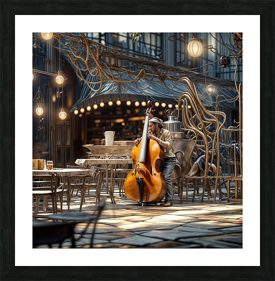  Lost in Music  Picture Frame print