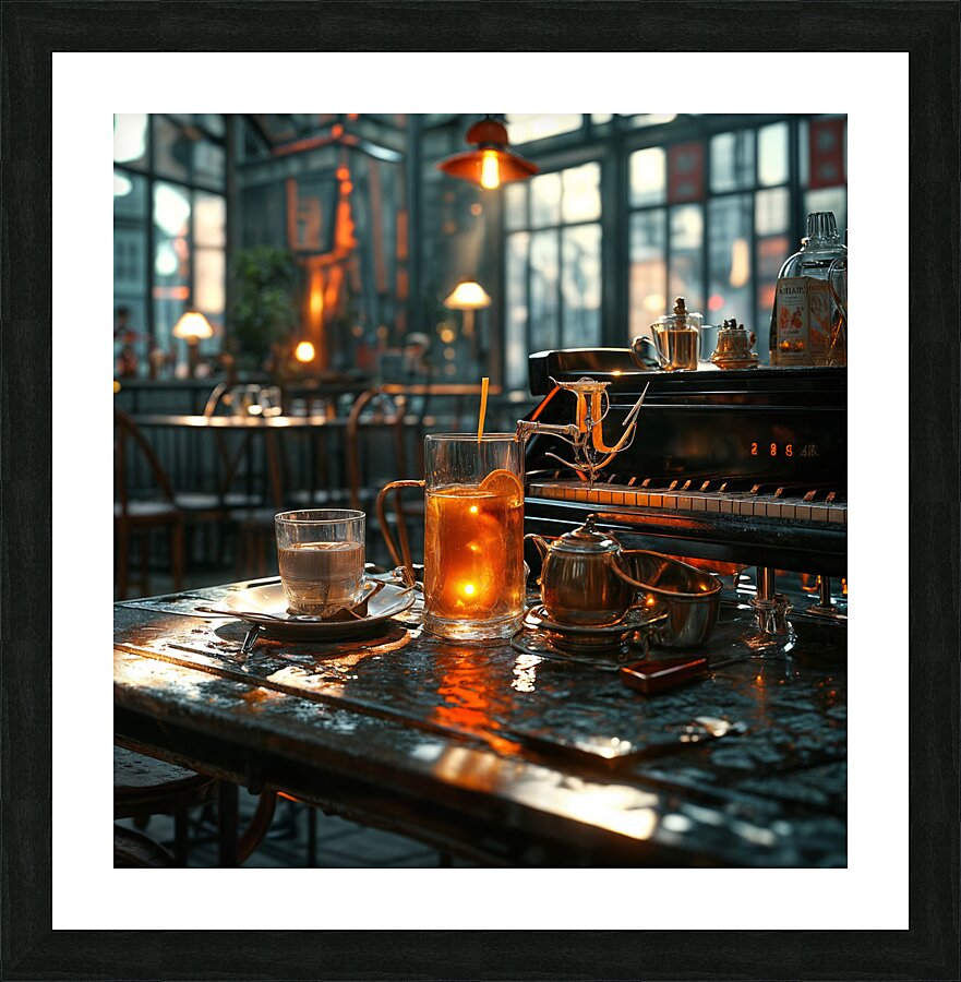  Colored Iced Tea  Picture Frame print