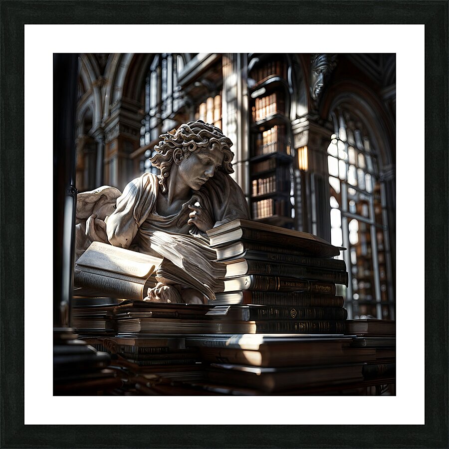 Dust and Leather  Picture Frame print