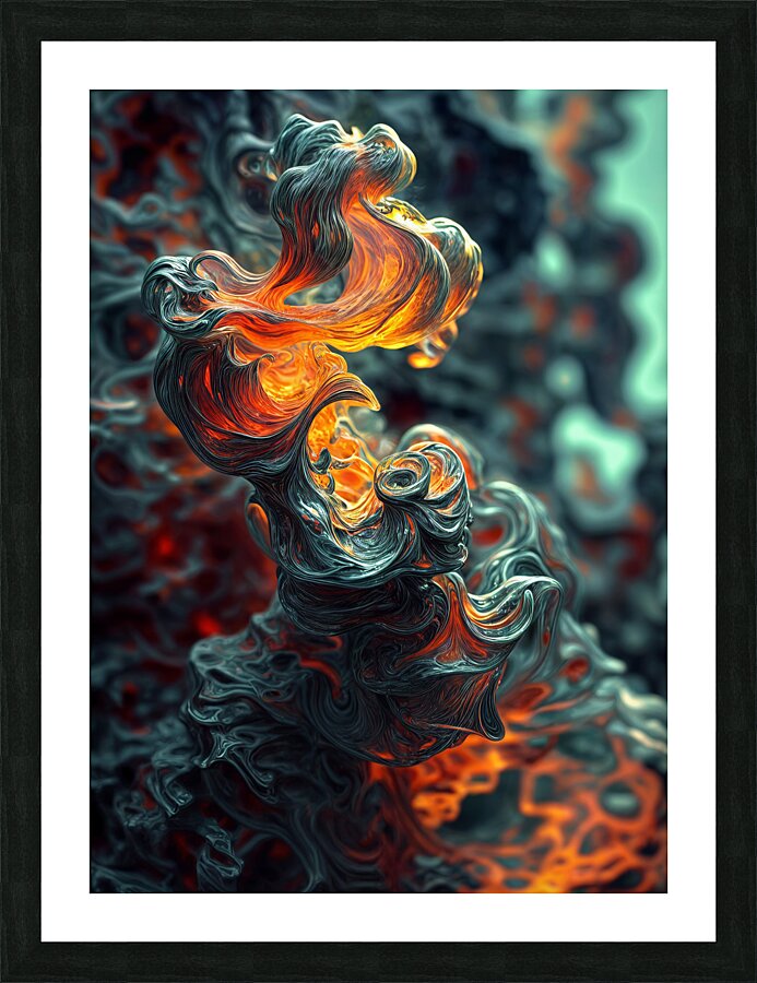 Edges of Perception  Picture Frame print